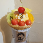 クレープリー チロル - SAKURAプリンアラモード(1400円)