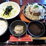 Jingisukan Kirishima - 和風おろしﾗﾑﾊﾝﾊﾞｰｸﾞ定食