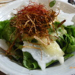 焼肉赤身にくがとう33895 - 箸休め（にくがとうの野菜サラダ）