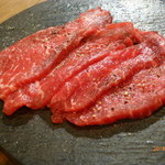 焼肉赤身にくがとう33895 - 焼肉（岩手県二戸市産短角牛 芯々 塩） 