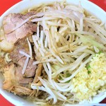 ラーメン二郎 - ラーメン小＋ニンニク多め野菜