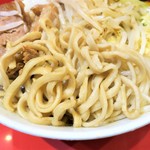 ラーメン二郎 - 麺