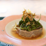 トゥ・ラ・ジョア - 天草牛と天草梅肉ポークのボッシェ