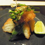 神保町 傳 - 鱧の衣揚げ