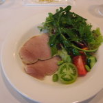 メゾン ドゥ アッシュ - 自家製ハムとサラダ緑のトマト入り
