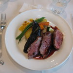 メゾン ドゥ アッシュ - 鴨のロースト、色々な野菜添え