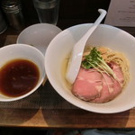 神保町 黒須 - 昆布と鰹のつけそば1.5玉1000円