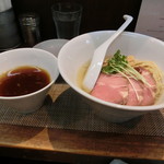 神保町 黒須 - 昆布と鰹のつけそば1.5玉1000円