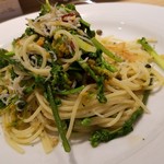 ファリナモーレ - ◆「Aランチ」選べるパスタ 「シラスと菜の花のアーリオオーリオ」