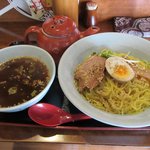 飛附亭 - 香味正油だれつけ麺（２玉）2018.05.11
