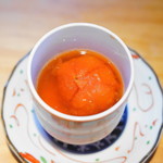 明道町中国菜 一星 - トマトの蒸しスープ