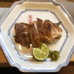 割烹 ゆう介 - 地鶏焼 800円