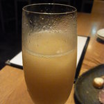 Bar MICHIya - 桃のシャンパンカクテル