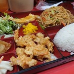 中華料理 天宝 - 日替わりの焼きそば定食