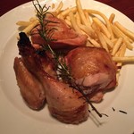 カフェ ラ・ボエム - 清流若鶏のガーリックロースト