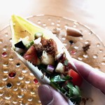 Spice&Dining KALA - カチュンバルがかなりの辛さに野菜の爽やかさ最高！