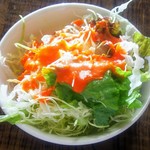 Ajian Resutoran Chai Kouza Shibuyaten - セットのサラダ