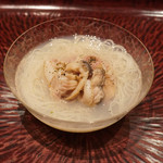 日本料理 晴山 - 蛤そうめん