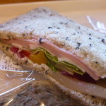 Shinshindou - ロースハムピクルス　サンドイッチ　