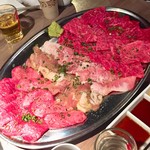 肉と日本酒 - 塩焼肉