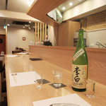 阿波座 なが友 - 島根の李白 純米吟醸 グラス900円(2018.5月上旬)