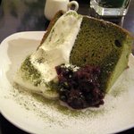 GREEN HOUSE aqua - 抹茶のシフォンケーキ