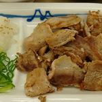 松屋 - 松屋 本蓮沼店 豚バラ焼肉 今回はちと硬め