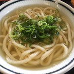 うどん 一福 - かけうどん（小）220円