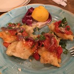 花ズッキーニのフリット