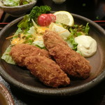 Yoshi kyuu - 大粒カキ牡蠣フライ定食