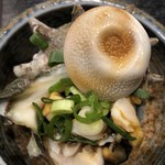 Teppanyaki Ebisu Ya - 地物の食材サザエのつぼ焼き