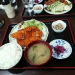 Suzunoya - 「ビッグチキンかつ定食」750円