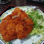 鈴の家 - 「ビッグチキンかつ定食」750円