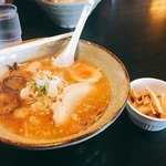 まんてん - 2018年5月。完熟濃厚味噌ラーメン650円＋メンマ100円。税込。