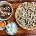 玉乃屋 - 細打ち鴨せいろ1900円