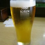 呑処・喰処 竜ちゃん - 生ビール、嬉しい250円