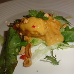 新鮮エビのサックリ揚げスパイシーマヨネーズ