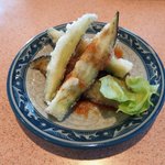 龍饗 - 揚げ茄子のユーリンソースがけ