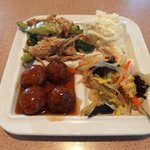 龍饗 - 肉団子、棒棒鶏など