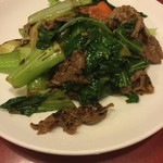 順徳 - 牛肉のXO醬炒め