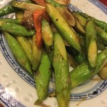 順徳 - アスパラ炒め