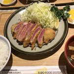 かつ満 - ビーフかつ定食