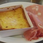 パンとエスプレッソと - フレンチトースト ハムセット