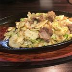 呼び戻しとんこつ 光四郎 - 野菜炒め