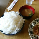 Kuimberu - タイムランチご飯大盛り、味噌汁