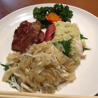 中華街 桂宮 - 2018.4.21  三種前菜盛合せ