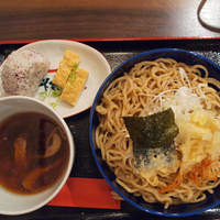 瓦町どら鴨 - つけ麺　\750 ＋ ランチセット \100