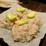 鳥みつ - 試作品の鳥しゅうまい