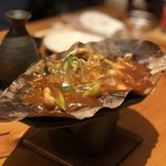 飛騨の味 酒菜 - 朴葉味噌