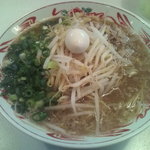 らーめん もりかわ - まぐろ醤油。なんだかんだでコレがウマいかも。